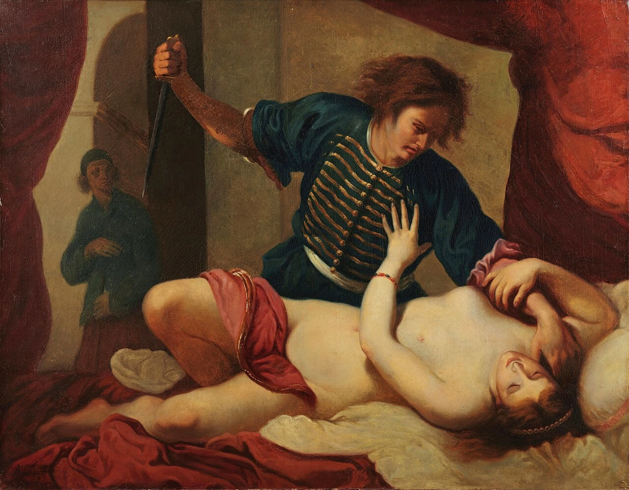 Júnior - Tarquínio e Lucrecia (copia di Victor Meirelles), Pinacoteca do Estado de São Paulo